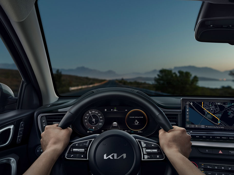 Sistem de asistare la evitarea coliziunii frontale (FORWARD COLLISION-AVOIDANCE ASSIST)